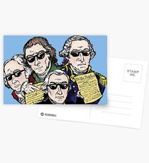 Founding Father Dudes Postkarten