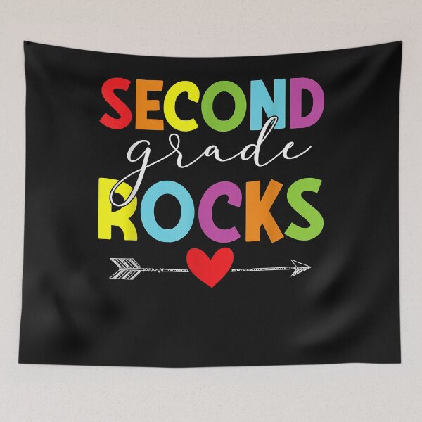 Item preview, Second Grade Rocks Funny Back To School 2nd Graders Teachers designed and sold by ArthurClaessens.