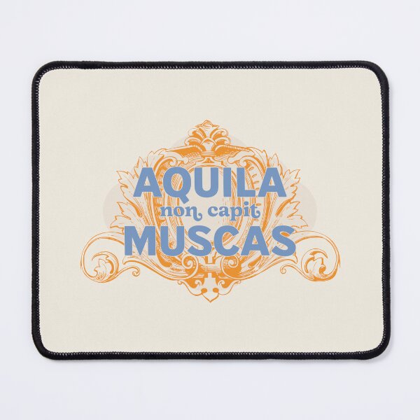 Item preview, Aquila Non Capit Muscas | The Eagle Does Not Catch Flies designed and sold by Trish Dish.