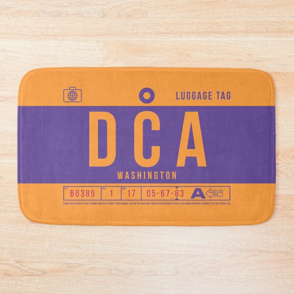 Item preview, Luggage Tag B - DCA Washington USA designed and sold by VoodooCircus.