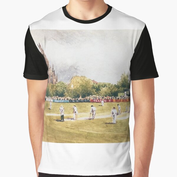 Worcester Cathedral and Cricket Ground Graphic T-Shirt