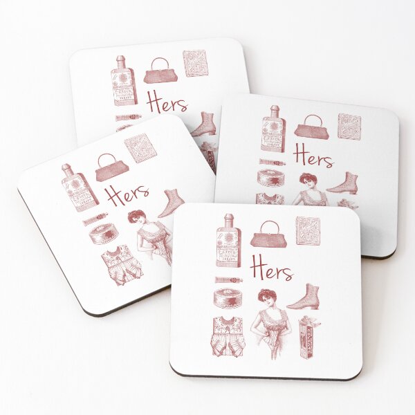 Item preview, Hers (pink and white version) designed and sold by Madame Memento.