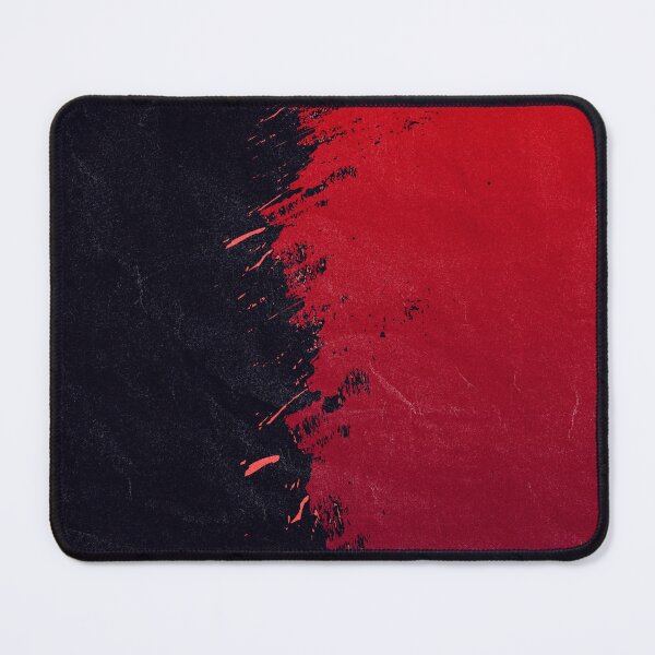 Item preview, Red and Black brush stroke abstract art designed and sold by Fus-art94.