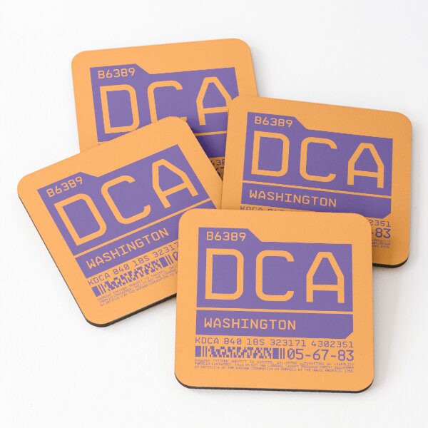 Item preview, Luggage Tag C - DCA Washington USA designed and sold by VoodooCircus.