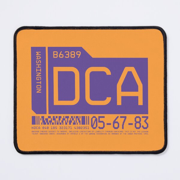 Item preview, Luggage Tag C - DCA Washington USA designed and sold by VoodooCircus.
