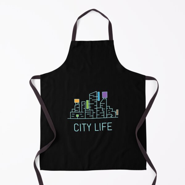 Item preview, City Life Line Art Billboards designed and sold by Teenker.
