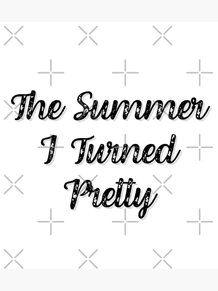 "The Summer I Turned Pretty" Poster for Sale by JaneDesignsForU Redbubble