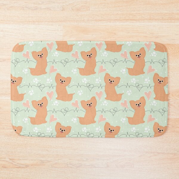 Item preview, Long Haired Red Chihuahua  designed and sold by Lulupainting.