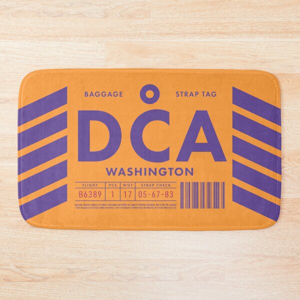 Item preview, Luggage Tag D - DCA Washington USA designed and sold by VoodooCircus.