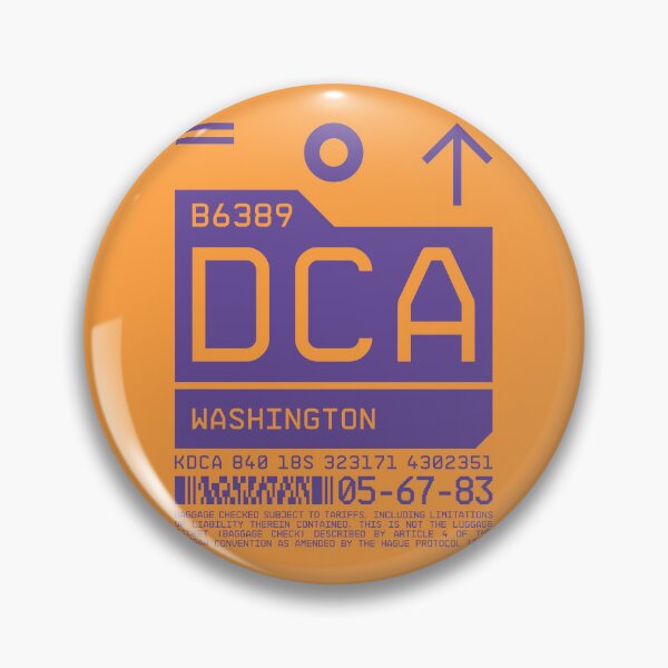 Item preview, Luggage Tag C - DCA Washington USA designed and sold by VoodooCircus.