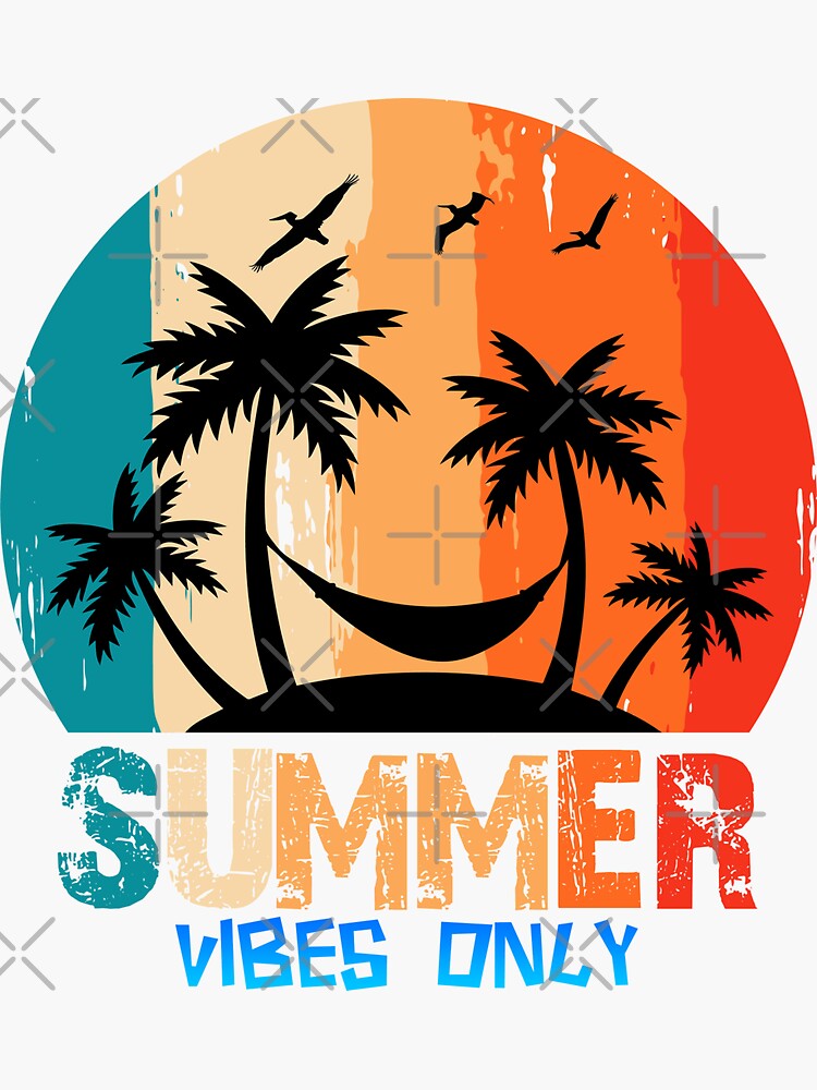 Summer Vibes Only Decal