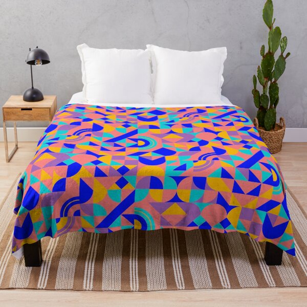Item preview, geometric colorful patterns conceptual Art - Abstract Neo Geo graphic design designed and sold by Design Repo.