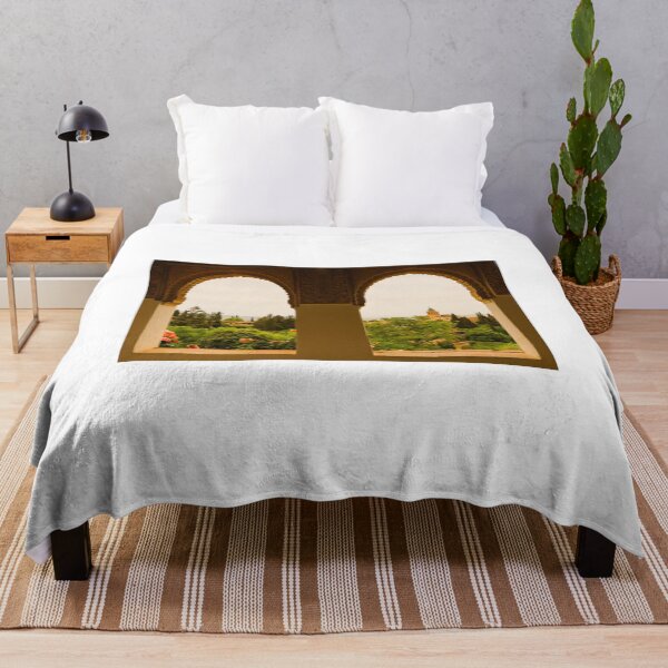 Item preview, A beautiful view of the Alhambra palace surroundings, Granada, Spain designed and sold by Anita van Gendt.