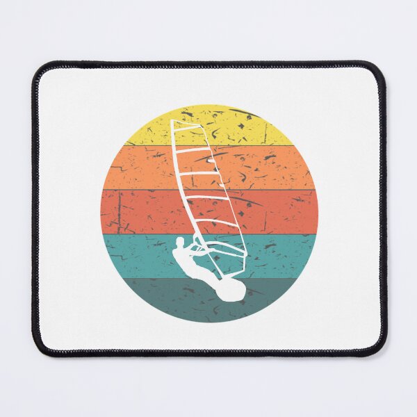 Item preview, Vintage Retro Windsurfer Funny Gifts designed and sold by rachidhaz.