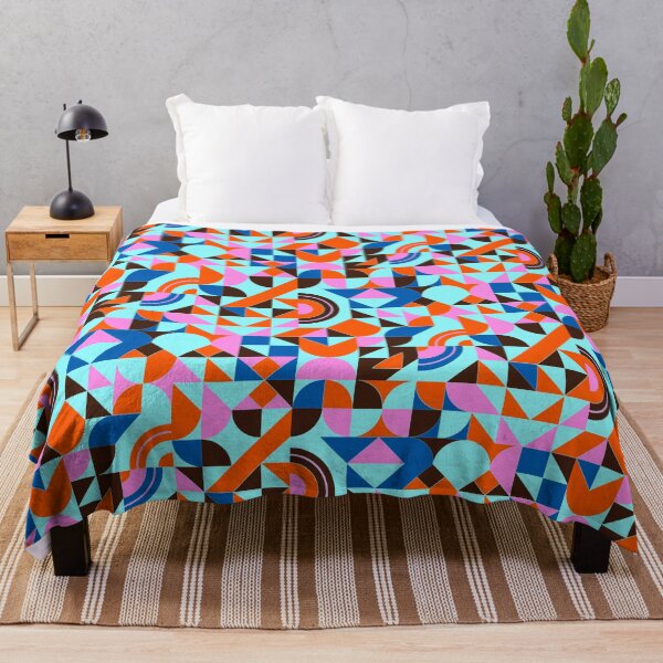 Item preview, geometric colorful patterns conceptual Art - Abstract Neo Geo graphic design designed and sold by Design Repo.