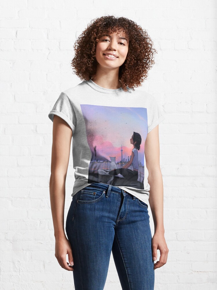 Discover Camiseta Arte de Sam Yang Sam Does Arts Chica Bonita Lindo Vintage para Hombre Mujer