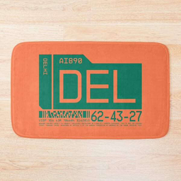Item preview, Luggage Tag C - DEL Delhi India designed and sold by VoodooCircus.