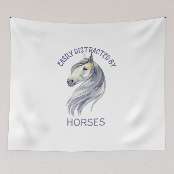 Item preview, Easily Distracted By Horses designed and sold by beefrancky.