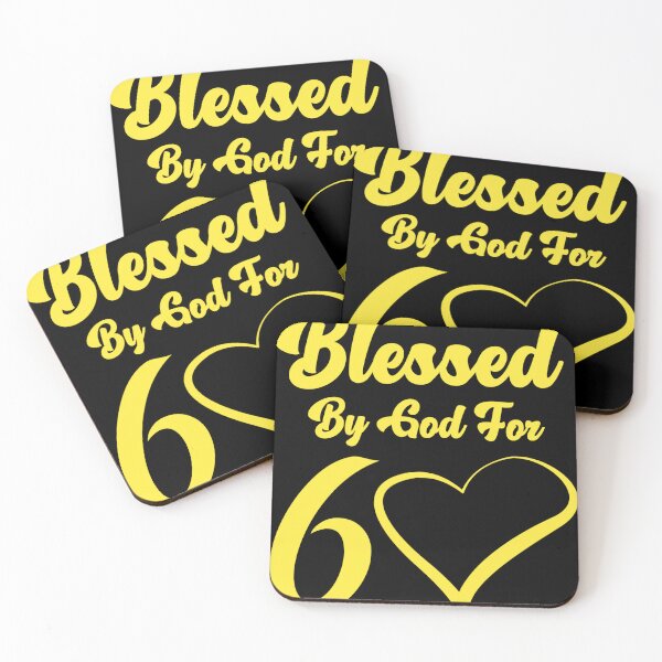 Item preview, Blessed By God For 60 designed and sold by Gift For You.