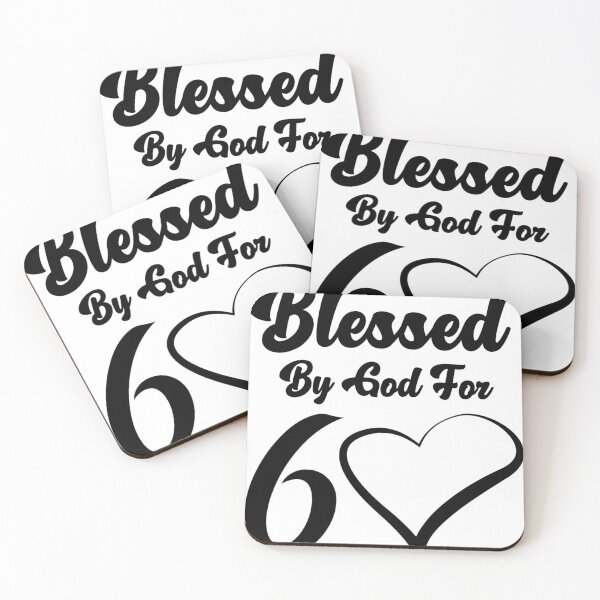 Item preview, Blessed By God For 60 designed and sold by Gift For You.