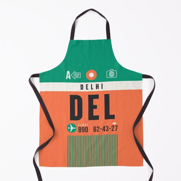 Item preview, Luggage Tag A - DEL Delhi India designed and sold by VoodooCircus.