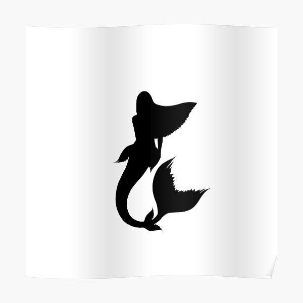 Funny Mermaid Text Posters for Sale | Redbubble