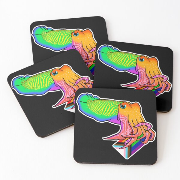 Item preview, Rainbow Cuttlefish  designed and sold by Tonionio-Art.