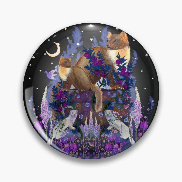 Item preview, Pine Martens and White Stoats designed and sold by nocturne-design.
