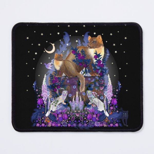 Item preview, Pine Martens and White Stoats designed and sold by nocturne-design.