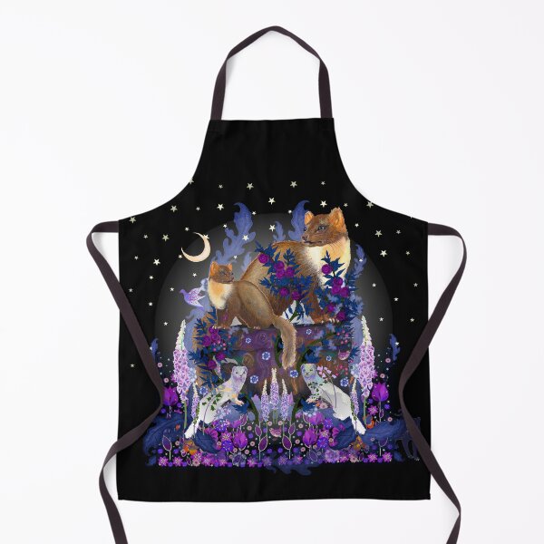 Item preview, Pine Martens and White Stoats designed and sold by nocturne-design.