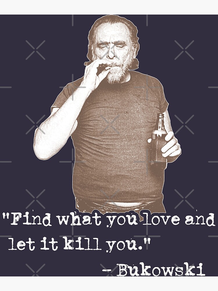 Póster «Fans clásicos tan divertidos de Charles Bukowski» de
