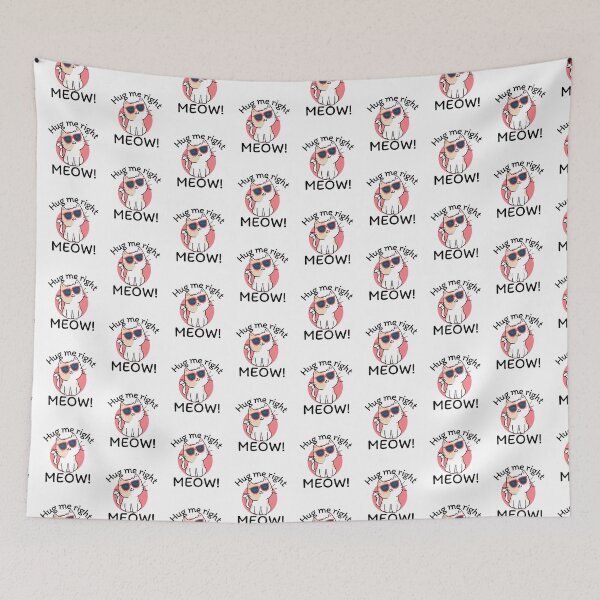 Item preview, Hug Me Right Meow! designed and sold by JockArts.