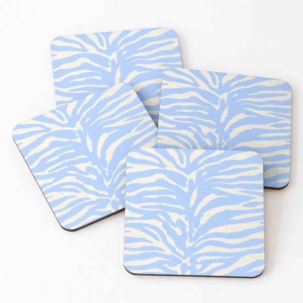Item preview, Pastel Blue Zebra designed and sold by AestheticShopB.