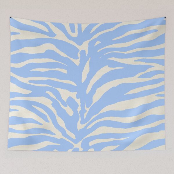 Item preview, Pastel Blue Zebra designed and sold by AestheticShopB.