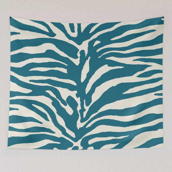 Item preview, Petroleum Blue Zebra designed and sold by AestheticShopB.
