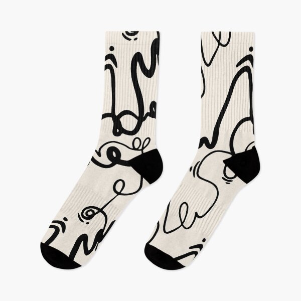 Item preview, Doodle wave lines  designed and sold by Milatoo.