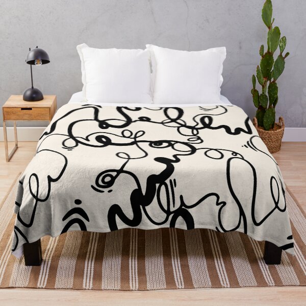 Item preview, Doodle wave lines  designed and sold by Milatoo.