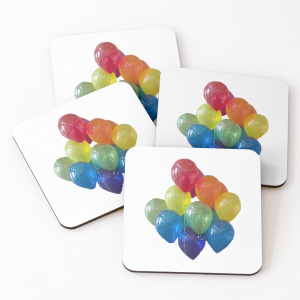 Item preview, Rainbow Balloons Multi designed and sold by zarabukhari.
