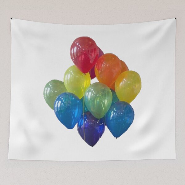 Item preview, Rainbow Balloons Multi designed and sold by zarabukhari.