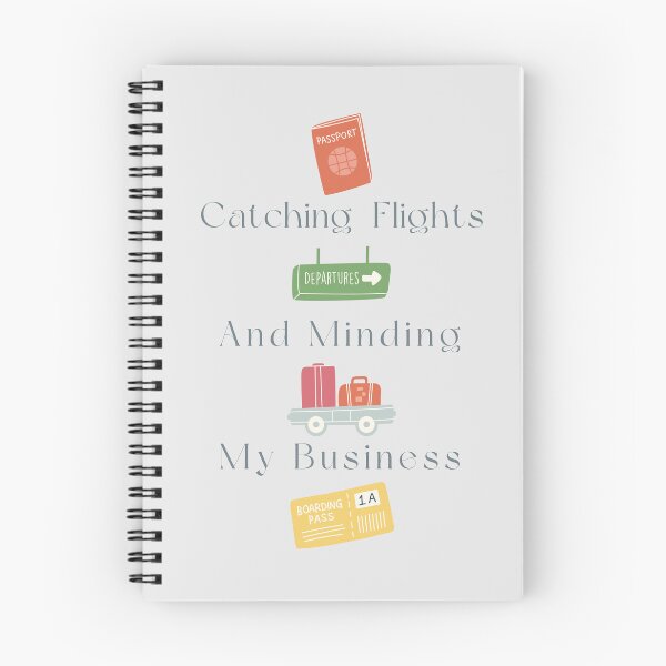 Item preview, Catching Flights And Minding My Business designed and sold by Levated.