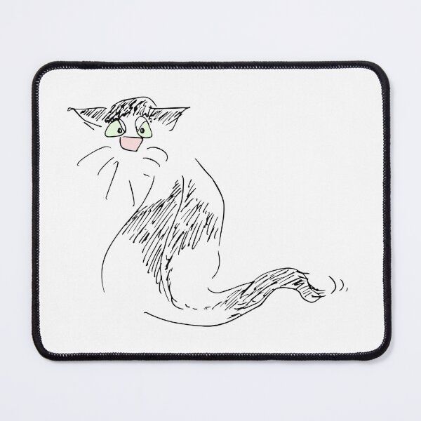 Item preview, Irritated cat designed and sold by cartoonsbyroth.