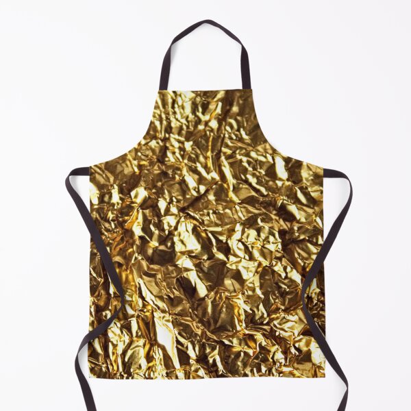 Item preview, Crumpled Metallic Golden Foil Texture designed and sold by worldways.