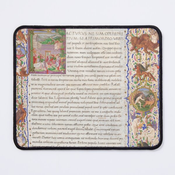 Item preview, Titus Livius, or Livy, History of Rome (Ab urbe condita) - Medieval Renaissance Manuscript Old Book designed and sold by Vintage-TM.