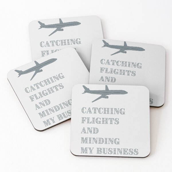 Item preview, Catching Flights And Minding My Business designed and sold by Levated.