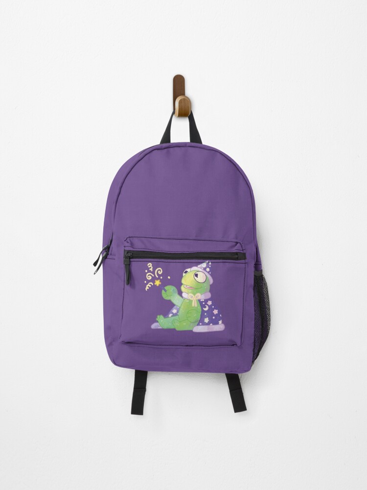 Thumbnail 1 of 3, Backpack, Wizard Kermit designed and sold by MyStyleStore4.