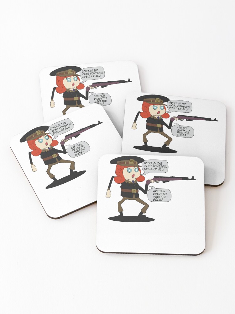 Thumbnail 1 of 5, Coasters (Set of 4), Wizard Kermit designed and sold by MyStyleStore4.
