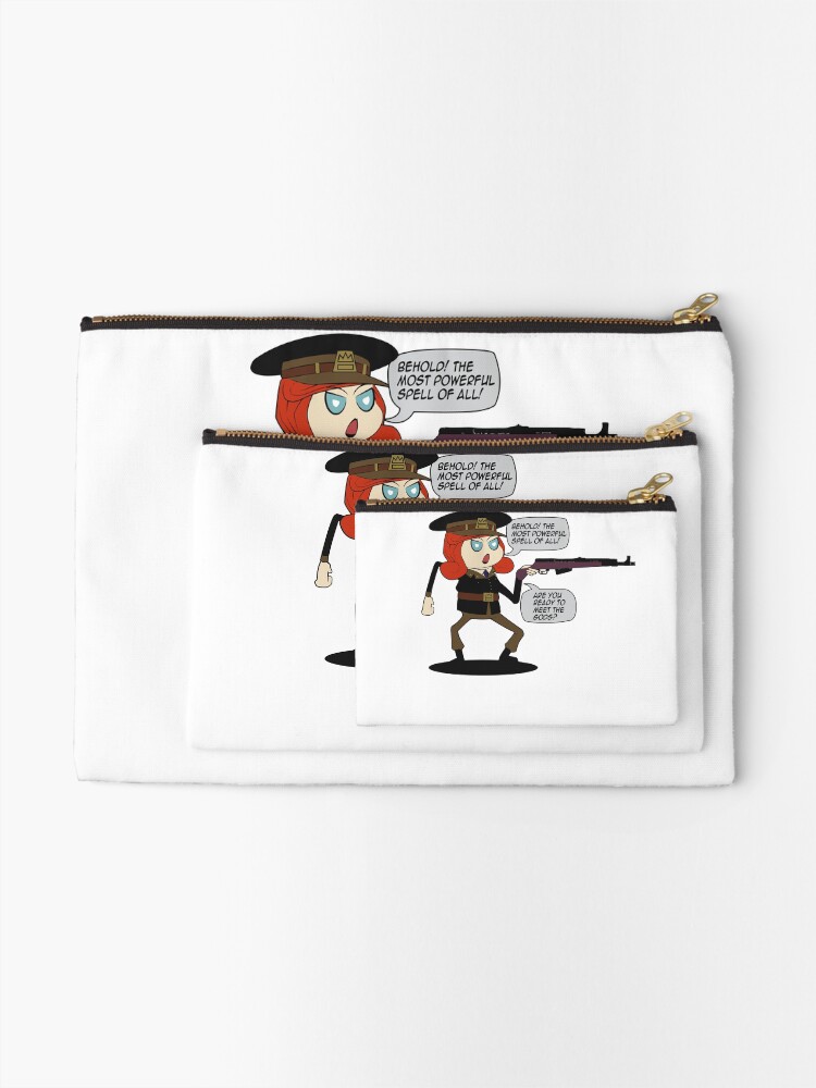 Thumbnail 2 of 4, Zipper Pouch, Wizard Kermit designed and sold by MyStyleStore4.