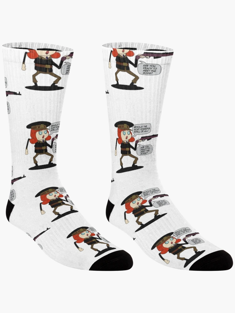 Thumbnail 3 of 5, Socks, Wizard Kermit designed and sold by MyStyleStore4.