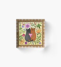 Framed Cats Acrylic Block