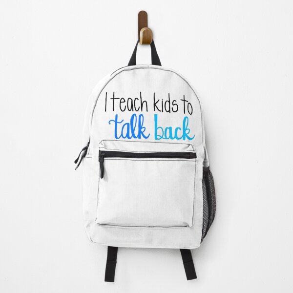 Item preview, I teach kids to talk back designed and sold by Kaireew.